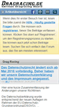 Mobile Screenshot of dragracing.de