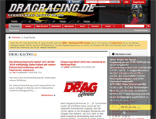 Tablet Screenshot of dragracing.de